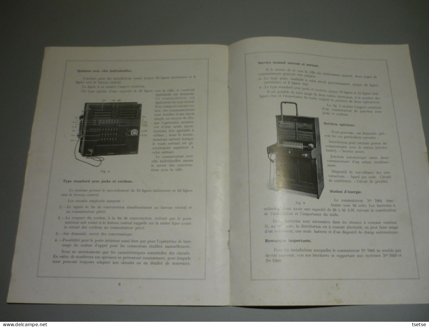 Bell Téléphone -Anvers / 4 Dépliants Et Revues ... Modèles De Téléphones  Et Communateur - Materiale E Accessori