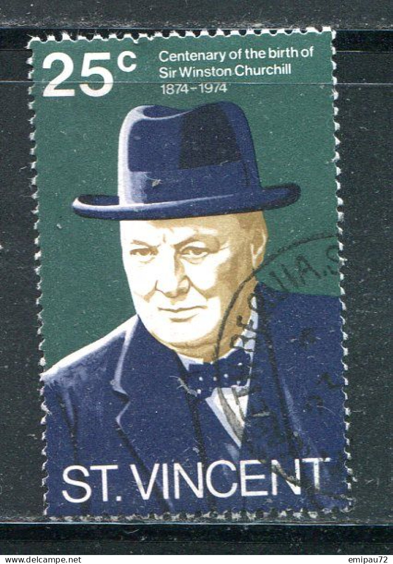 SAINT VINCENT- Y&T N°368- Oblitéré (W. Churchill) - St.Vincent (...-1979)