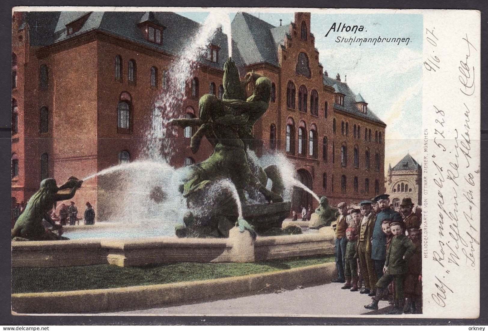 Duitsland Altona Stuhlmannbrunnen - Altona