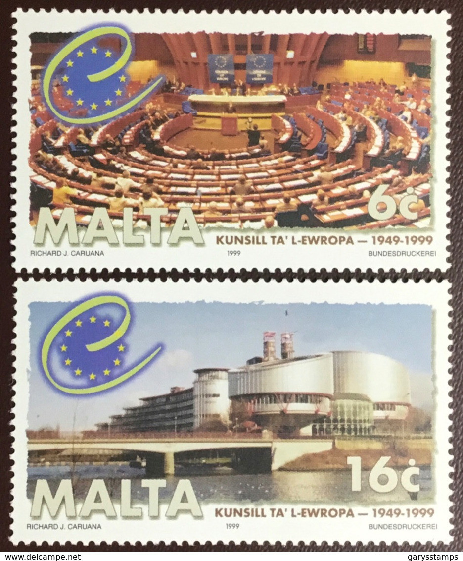 Malta 1999 Council Of Europe MNH - Malte