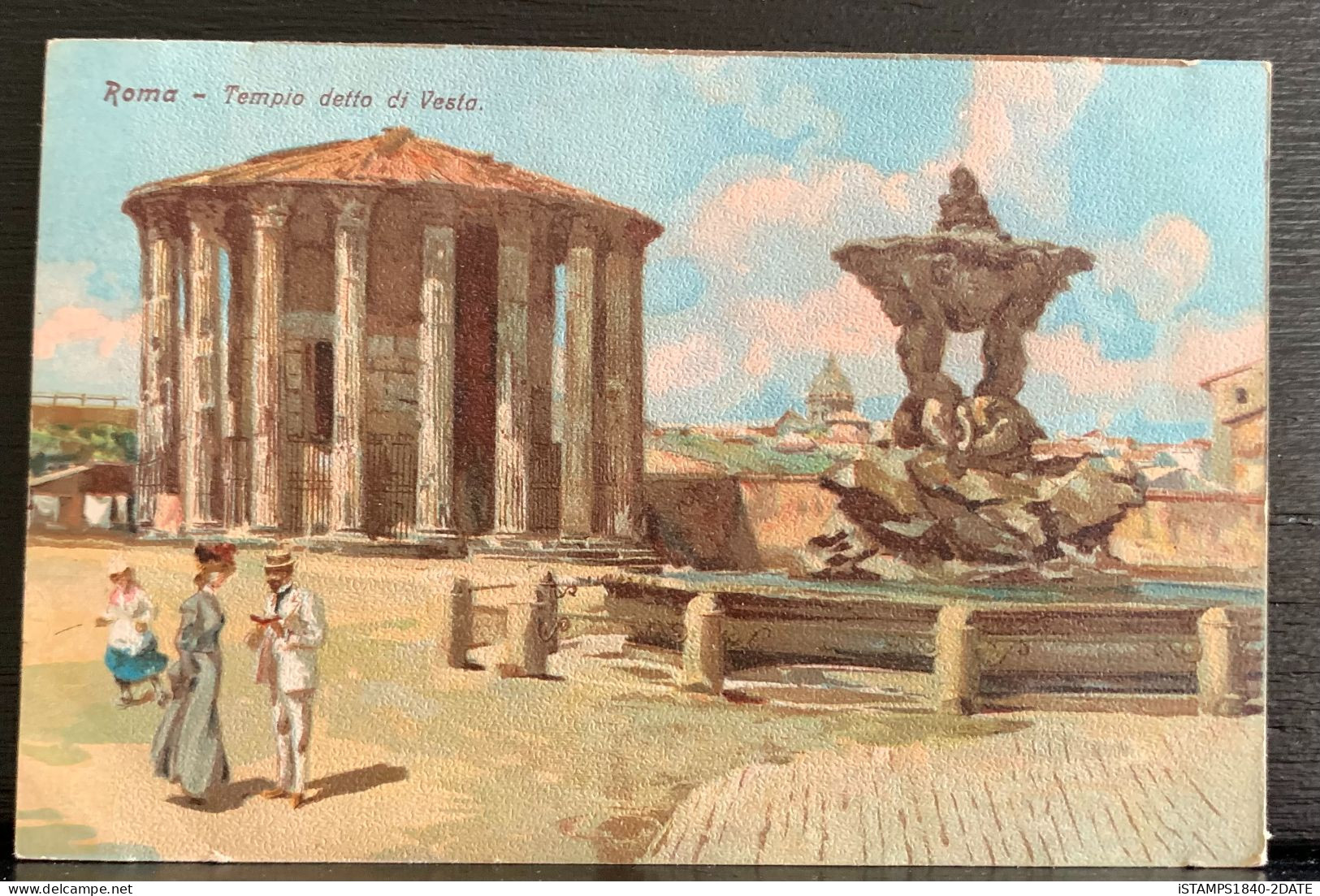 00963/ Roma Tempio Detto Di Vesta - Piazze