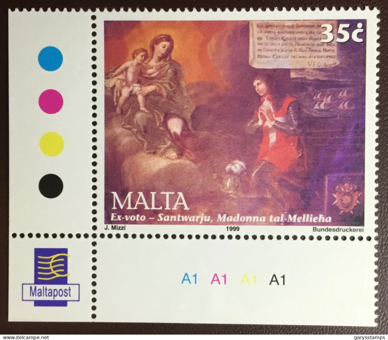 Malta 1999 Madonna & Child MNH - Malte