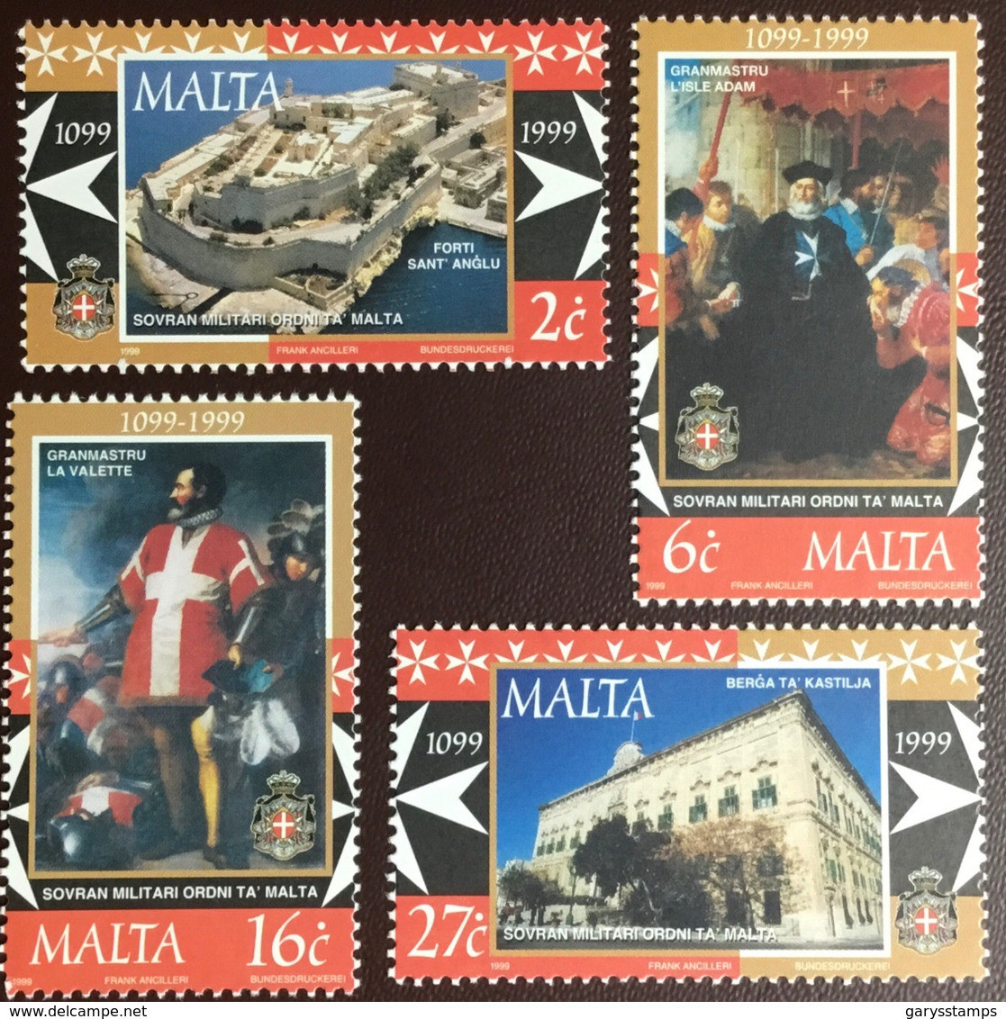 Malta 1999 Sovereign Military Order MNH - Malte