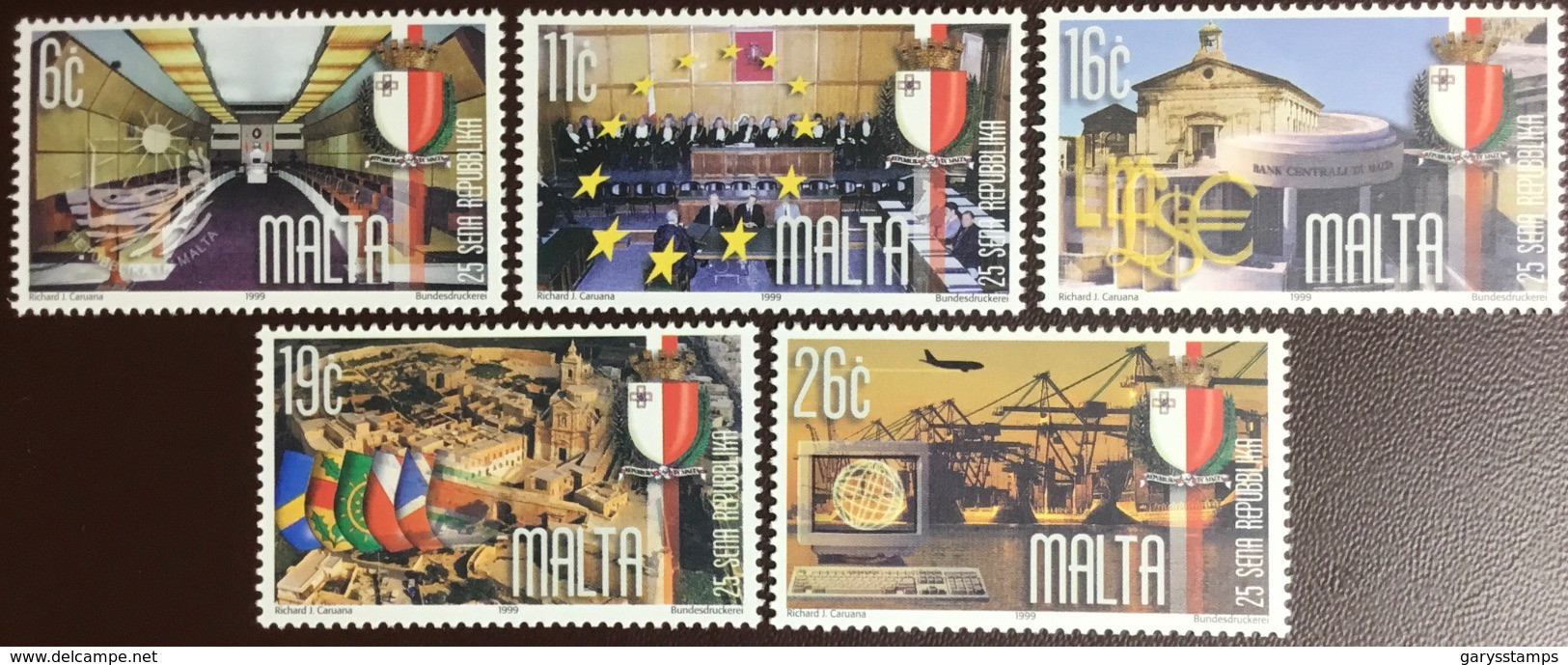 Malta 1999 Republic Anniversary MNH - Malte