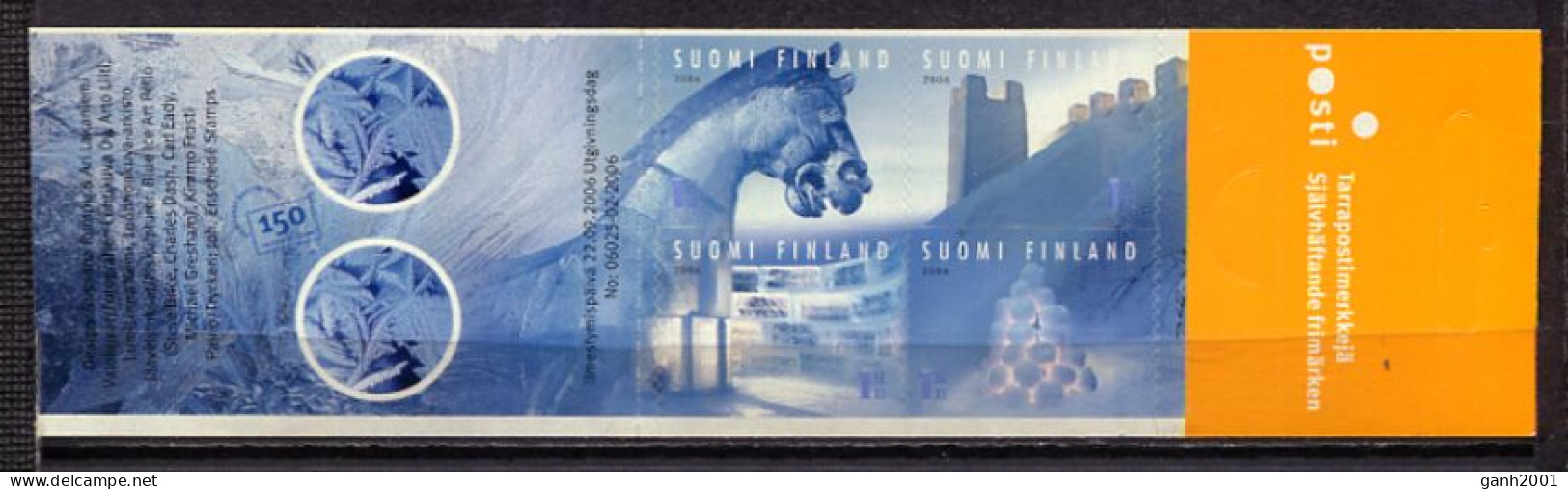 Finland 2006 Finlandia / Booklet Art Of Snow MNH Arte En El Hielo Kunst Des Eises / Hh43  1-28 - Unused Stamps