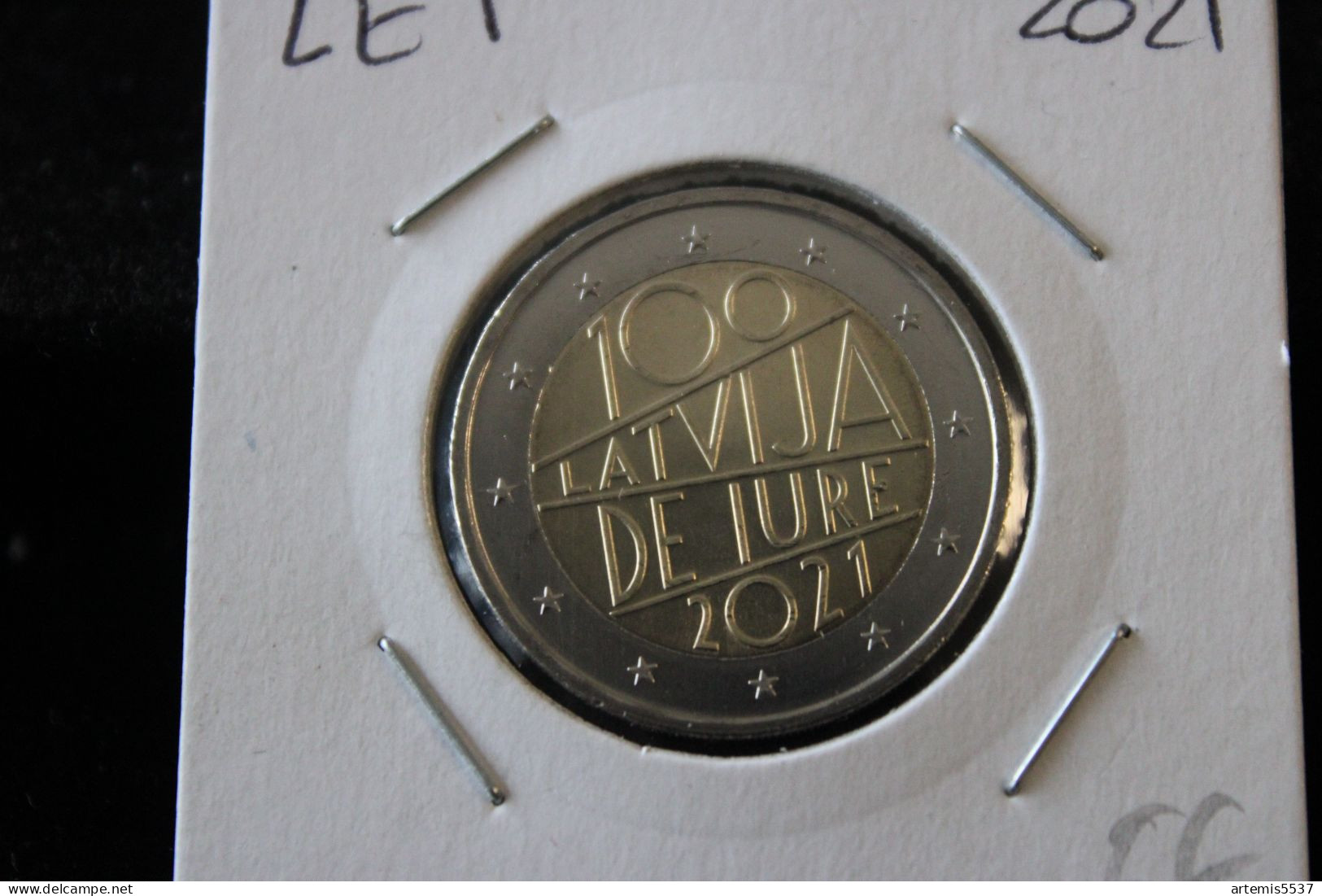 2€ LETTONIE 2021 UNC - Lettonia