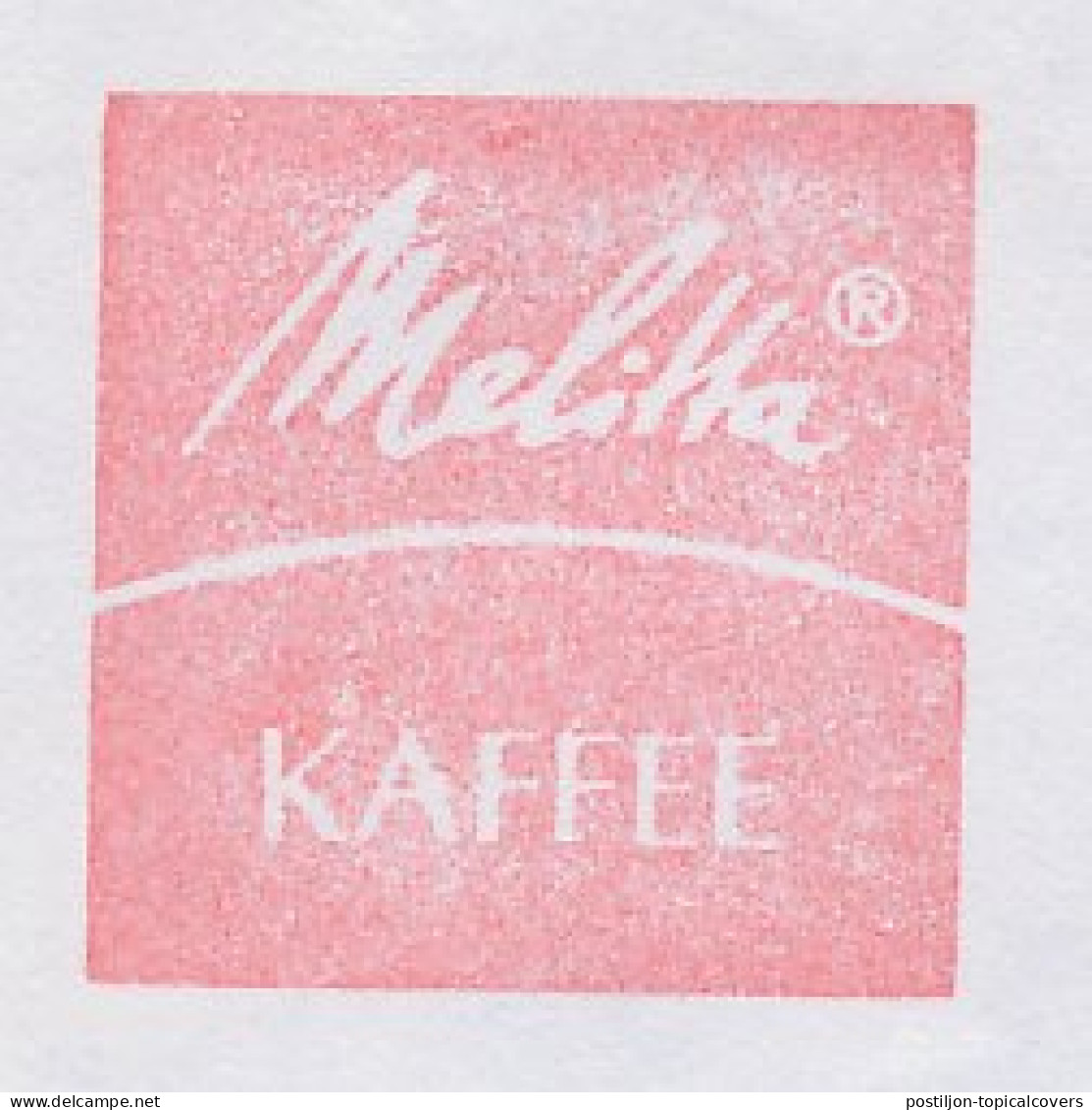 Meter Cover Germany 1998 Coffee - Melitta - Otros & Sin Clasificación