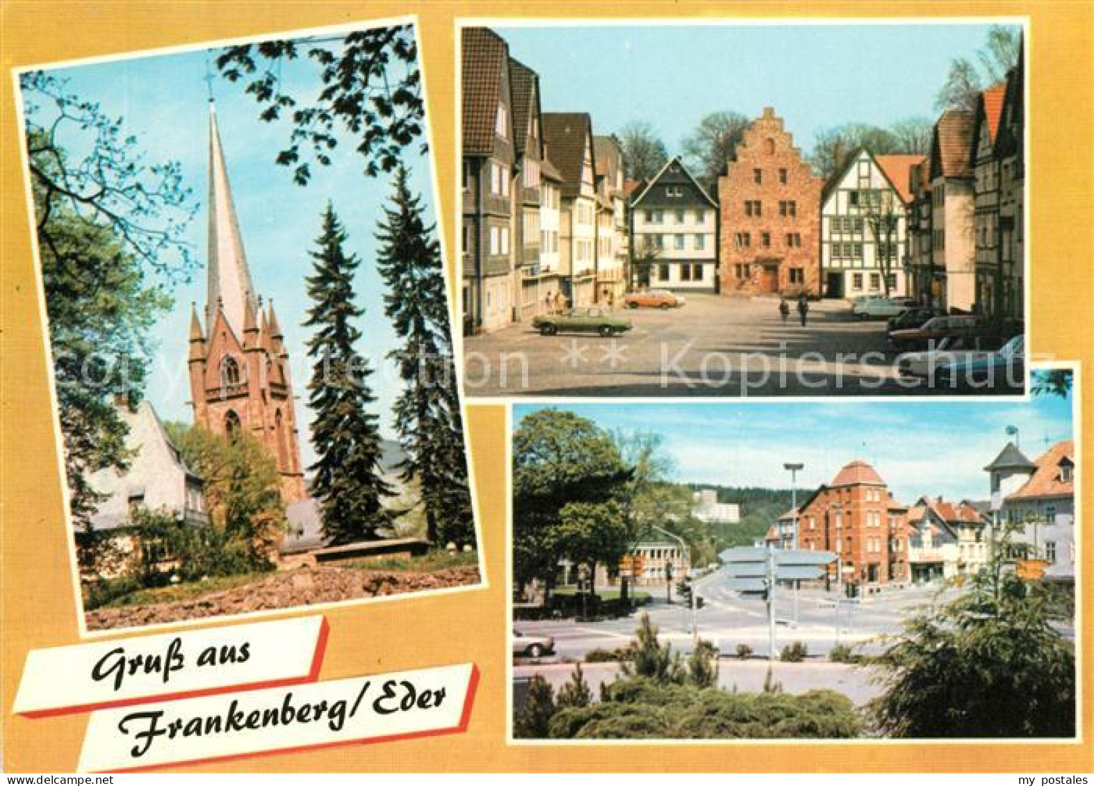 73156379 Frankenberg Eder Kirche Altstadt Neustadt Frankenberg Eder - Frankenberg (Eder)