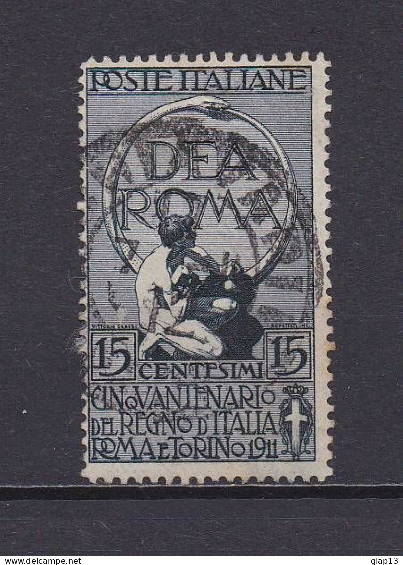 ITALIE 1911 TIMBRE N°91 OBLITERE ETERNITE - Oblitérés