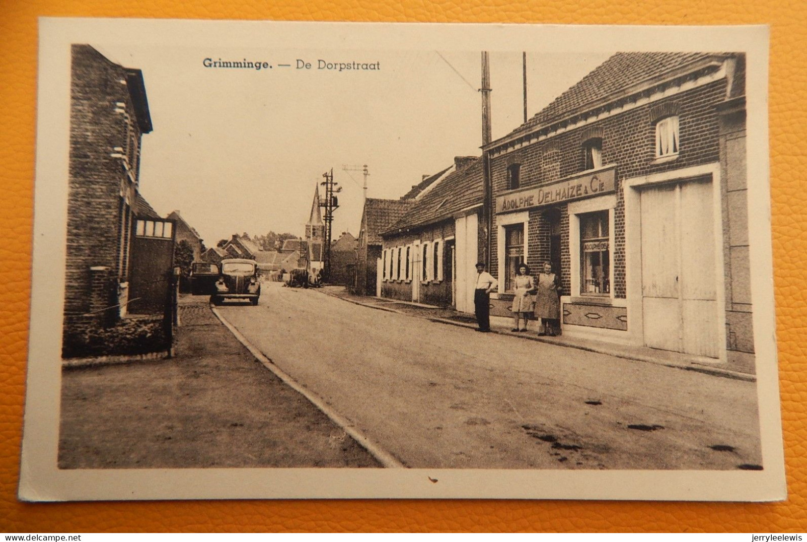 GRIMMINGE  -  De Dorpstraat - Geraardsbergen