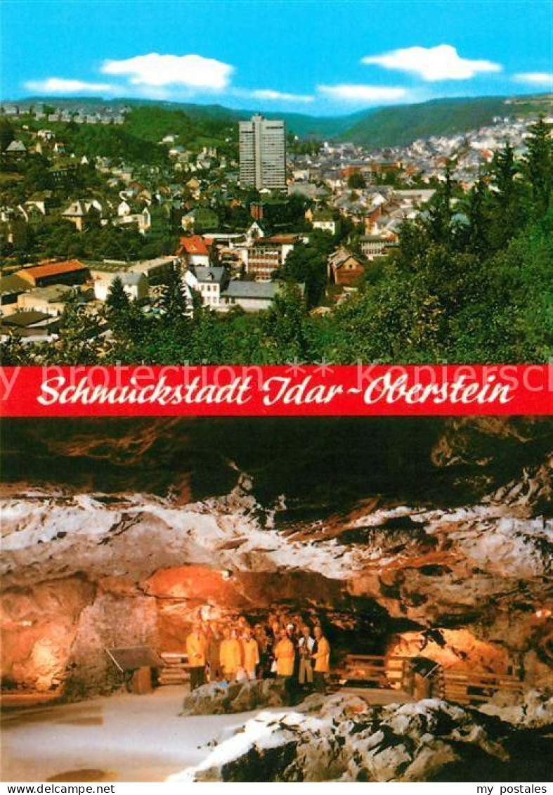 73155826 Idar-Oberstein Stadtpanorama Schmuckstadt Hoehle Idar-Oberstein - Idar Oberstein