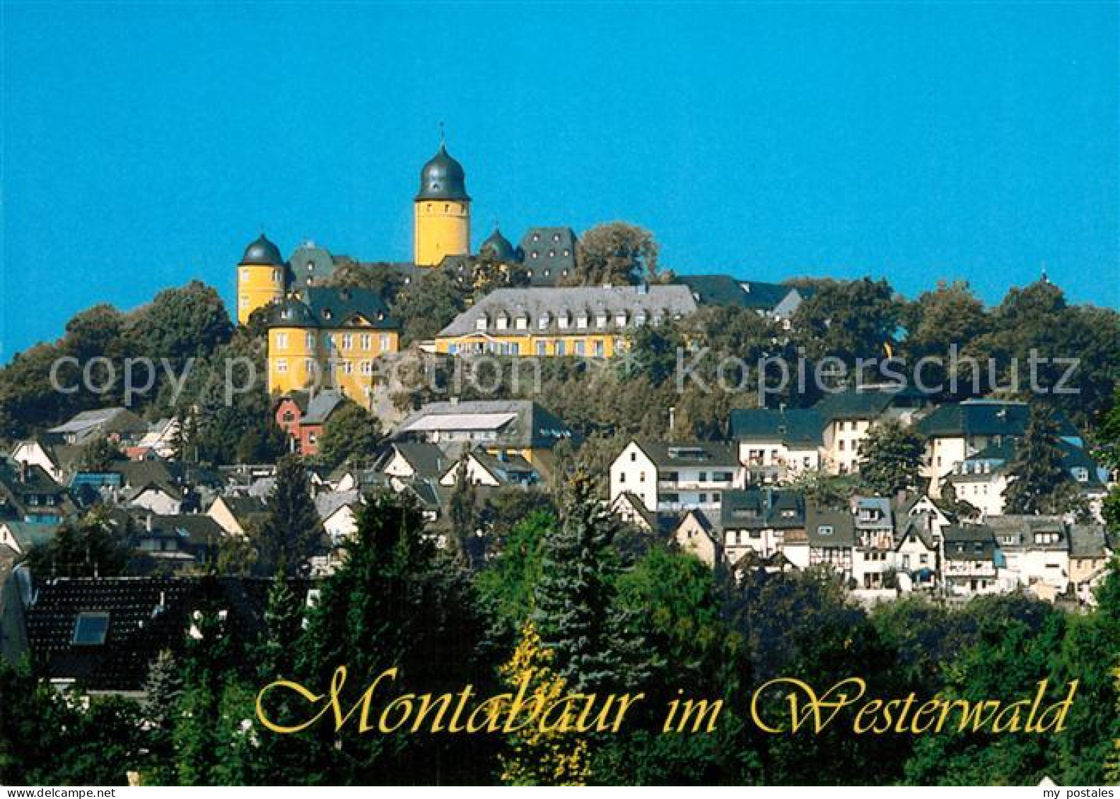 73155822 Montabaur Westerwald Teilansicht Mit Schloss Montabaur Westerwald - Montabaur