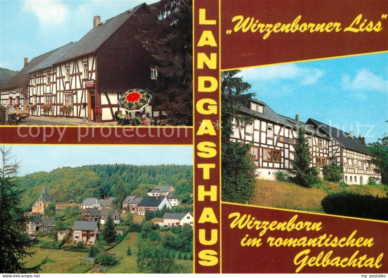 73155820 Wirzenborn Landgasthaus Wirzenborner Liss Gelbachtal Fachwerkhaeuser Wi - Montabaur