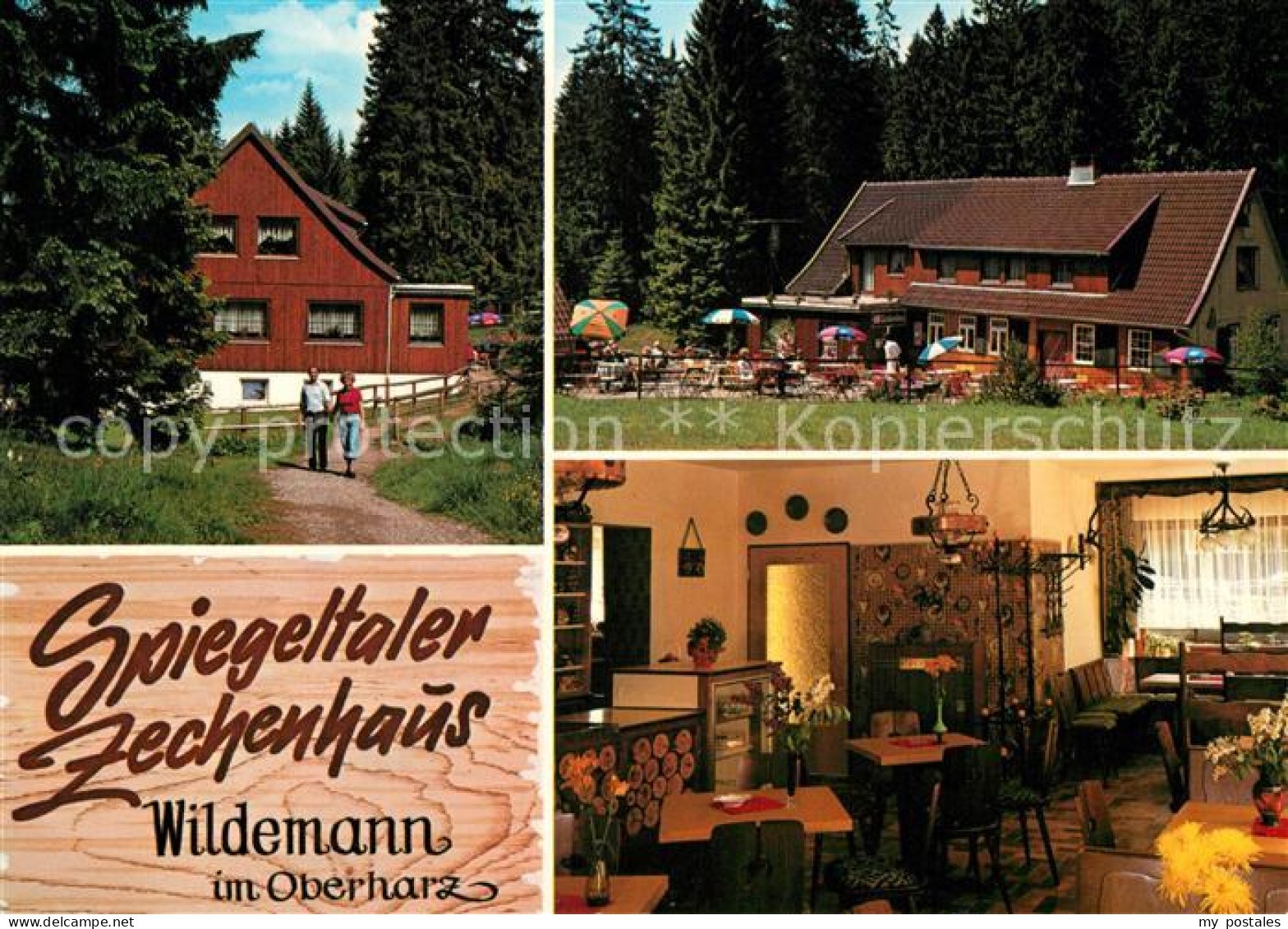 73155681 Wildemann Spiegeltaler Zechenhaus Terrasse Gaststube Wildemann - Wildemann