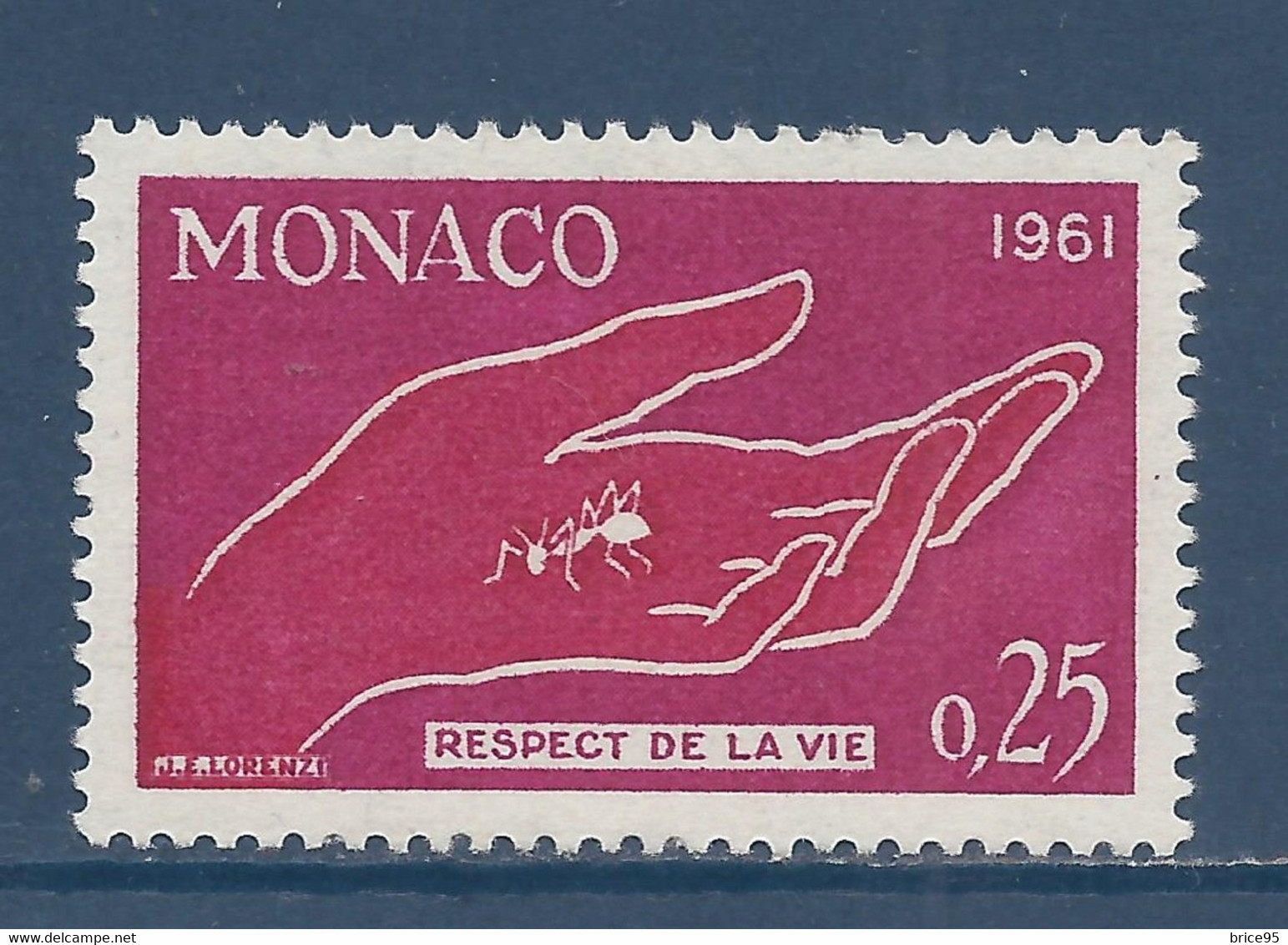 Monaco - YT N° 554 ** - Neuf Sans Charnière - 1961 - Nuevos