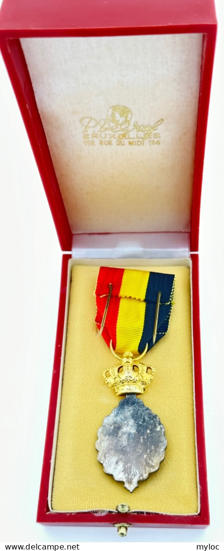 Médaille Décoration Civile. Habileté Moralité. Avec Rosace Et écrin - Profesionales / De Sociedad