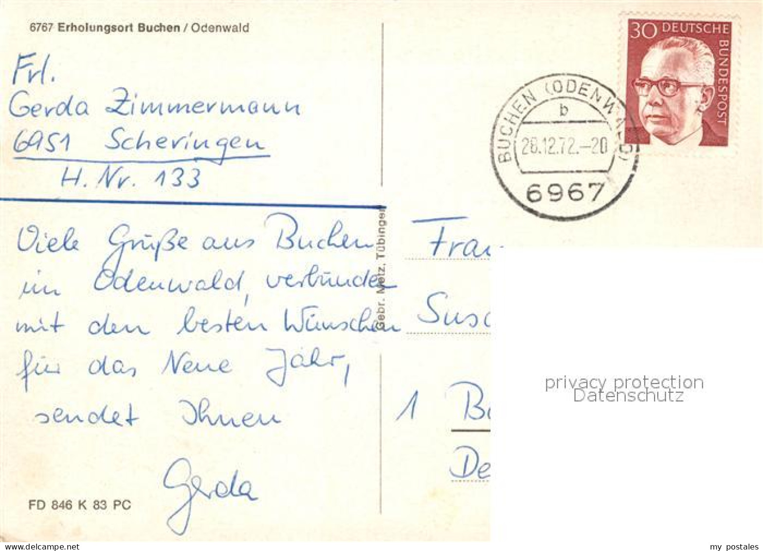 73155515 Buchen Odenwald Gesamtansichten Erholungsort Buchen Odenwald - Buchen