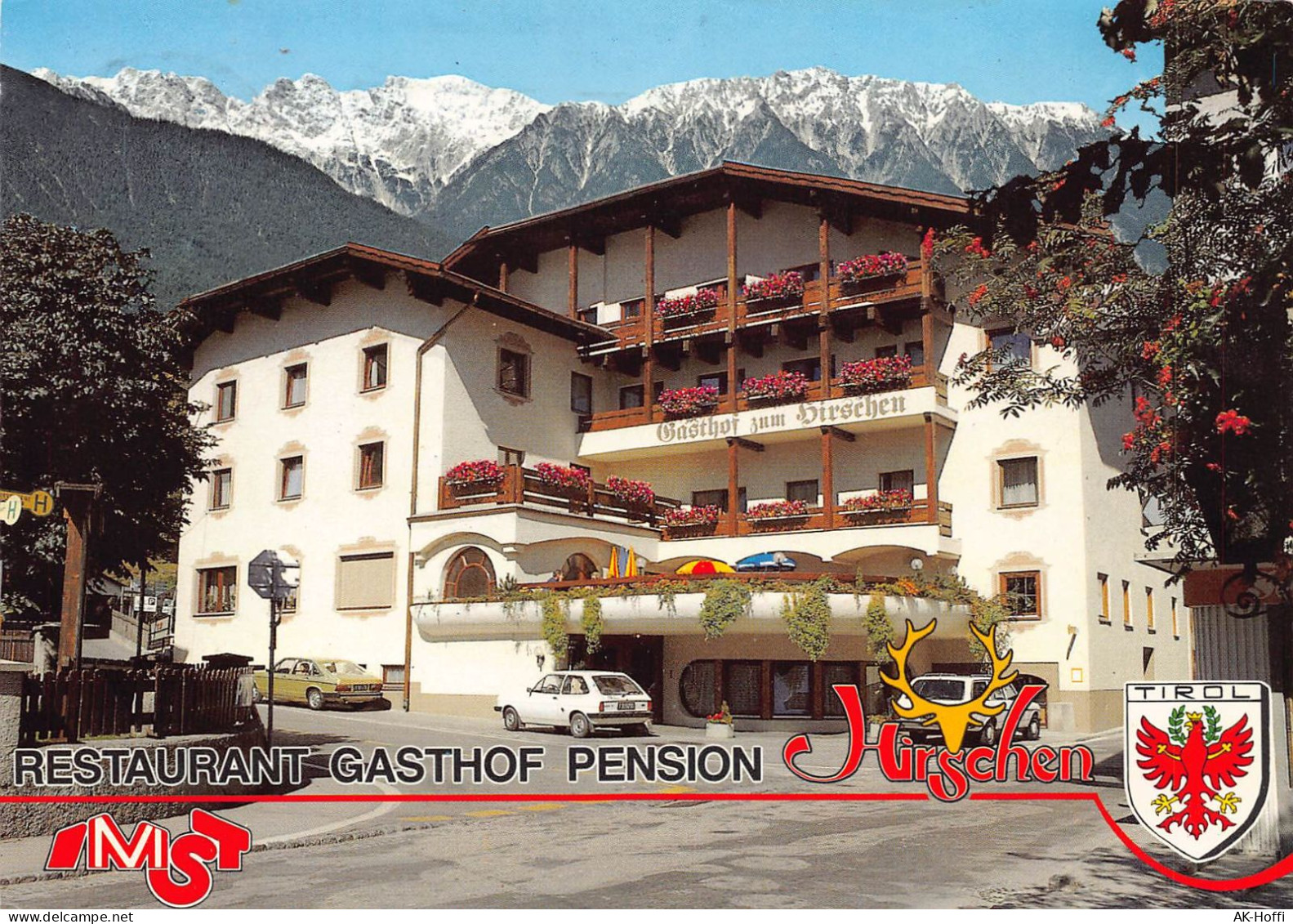 Imst Tirol Restaurant Gasthof Pension Hirschen Alpenblick - Imst