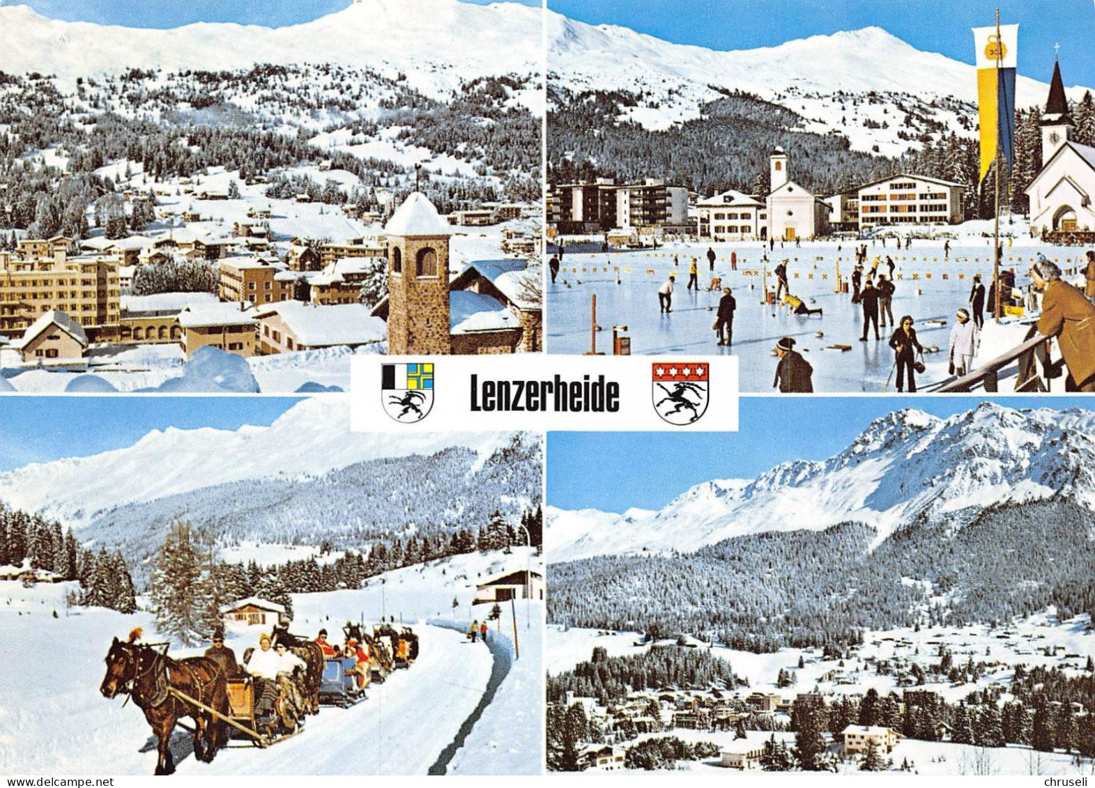 Lenzerheide  4 Bild Color - Autres & Non Classés