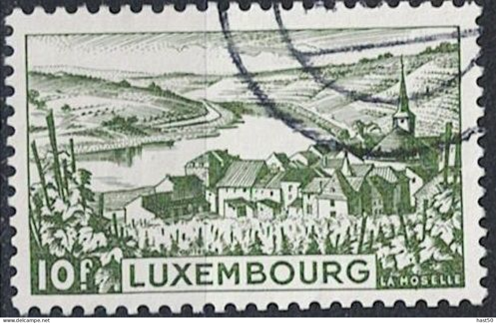 Luxemburg - Ehnen An Der Mosel (MiNr: 432) 1947 - Gest Used Obl - Gebraucht