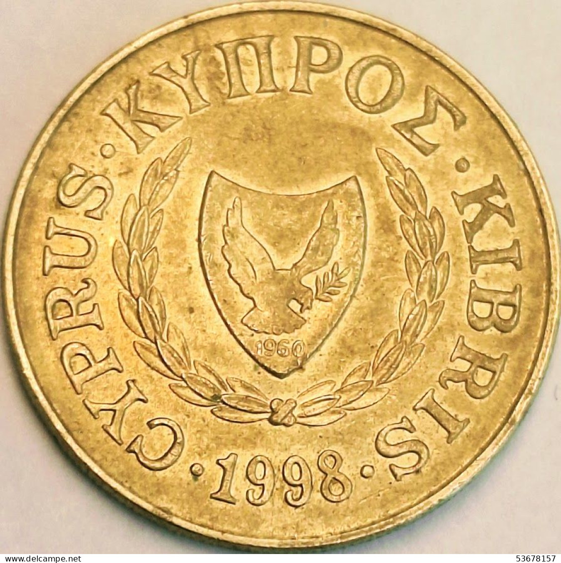 Cyprus - 20 Cents 1988, KM# 57.2 (#3612) - Chypre