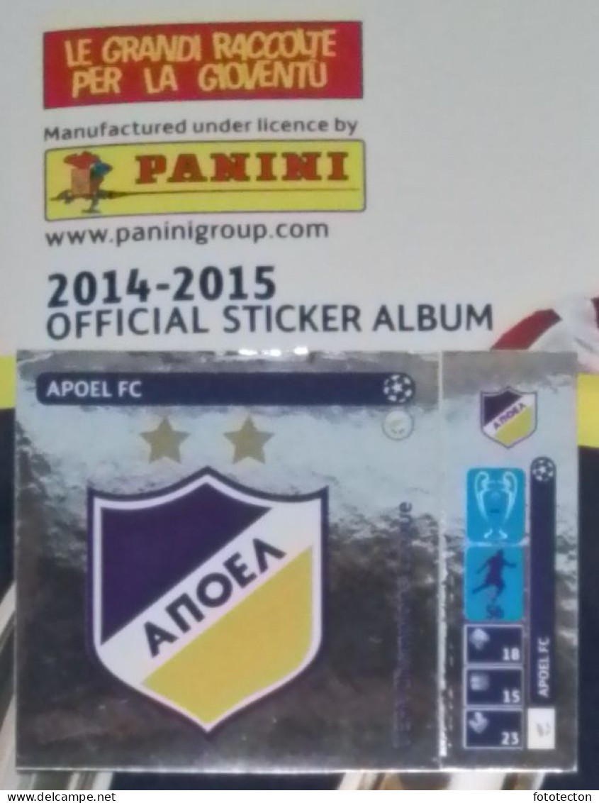 UEFA Champions League Panini - 2014 2015 - Sticker N 28 "APOEL" - Altri & Non Classificati