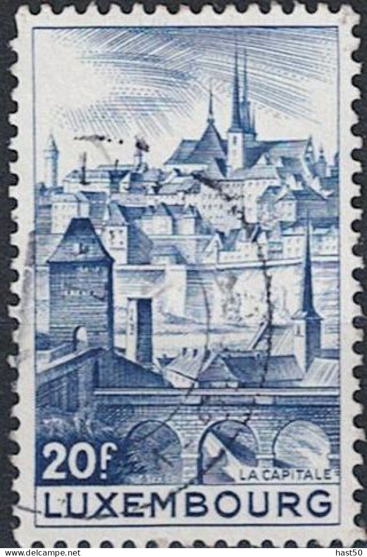 Luxemburg - Luxemburg Stadt (MiNr: 434) 1947 - Gest Used Obl - Oblitérés