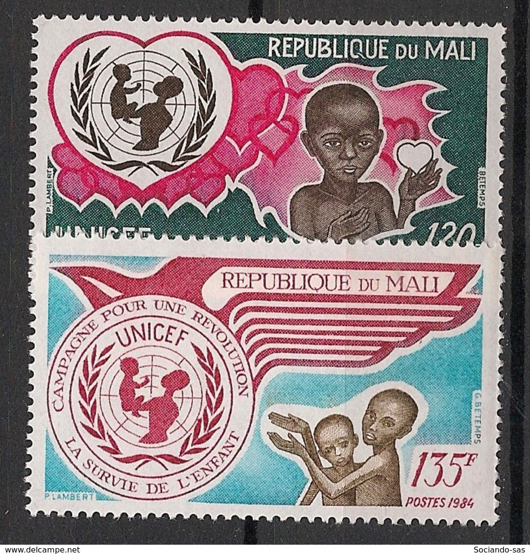 MALI - 1984 - N°YT. 500 à 501 - UNICEF - Neuf Luxe ** / MNH / Postfrisch - UNICEF