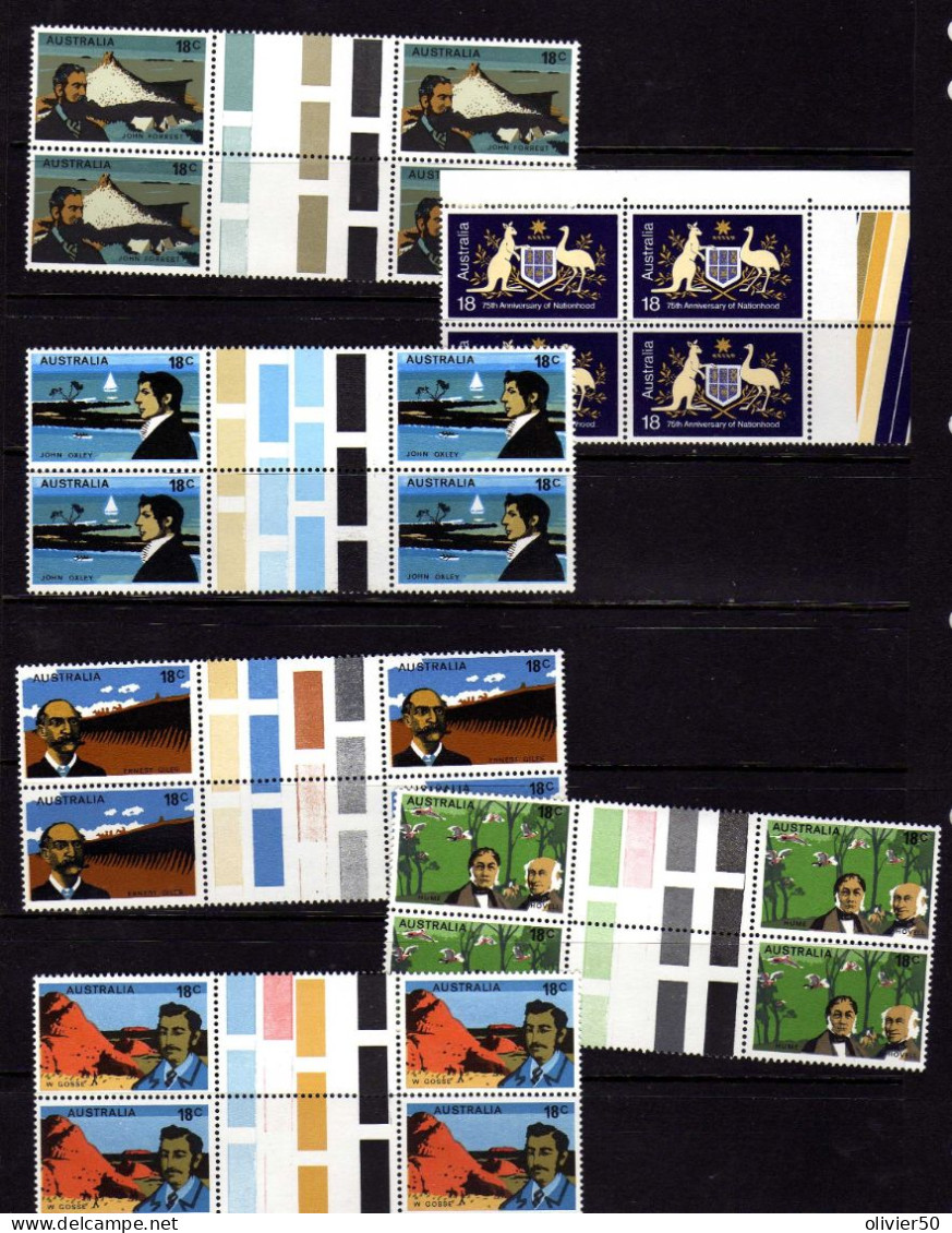 Australie - Celebrites - Explorateurs  -Neufs** - MNH - Mint Stamps