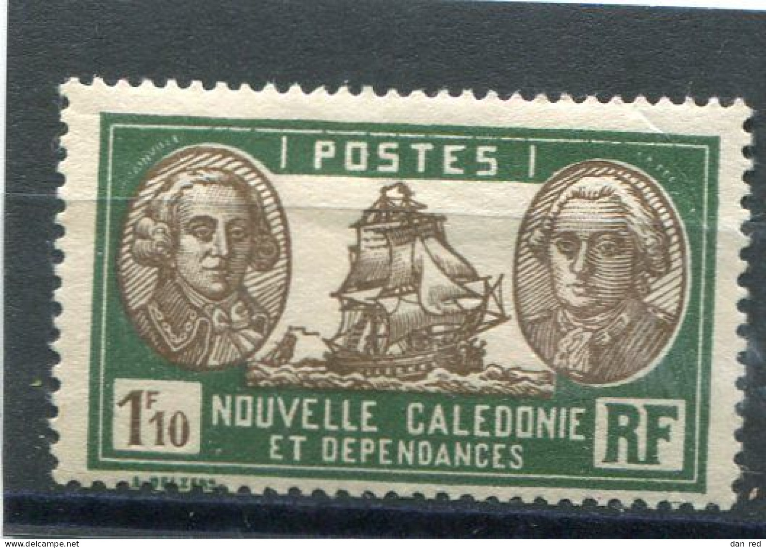 NOUVELLE CALEDONIE  N°  155 *  (Y&T)  (Neuf Charnière) - Unused Stamps