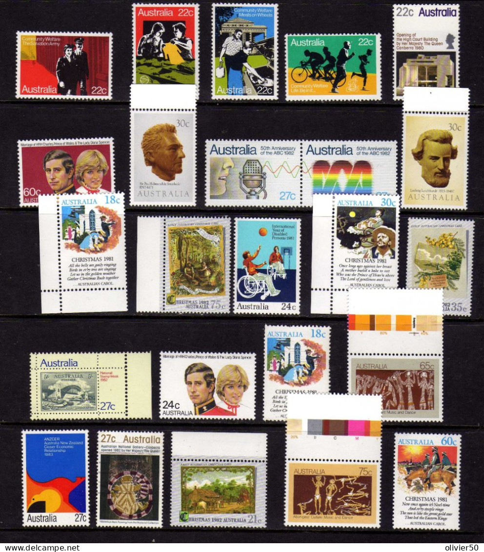 Australie - Celebrites - Evenements - Art --Neufs** - MNH - Mint Stamps