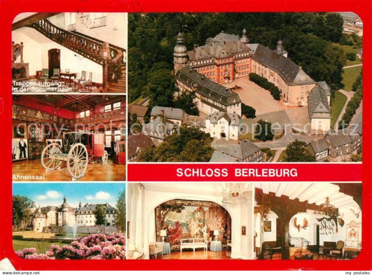 73152802 Berleburg Bad Schloss Ahnensaal Treppenaufgang Sommerhalle Berleburg Ba - Bad Berleburg