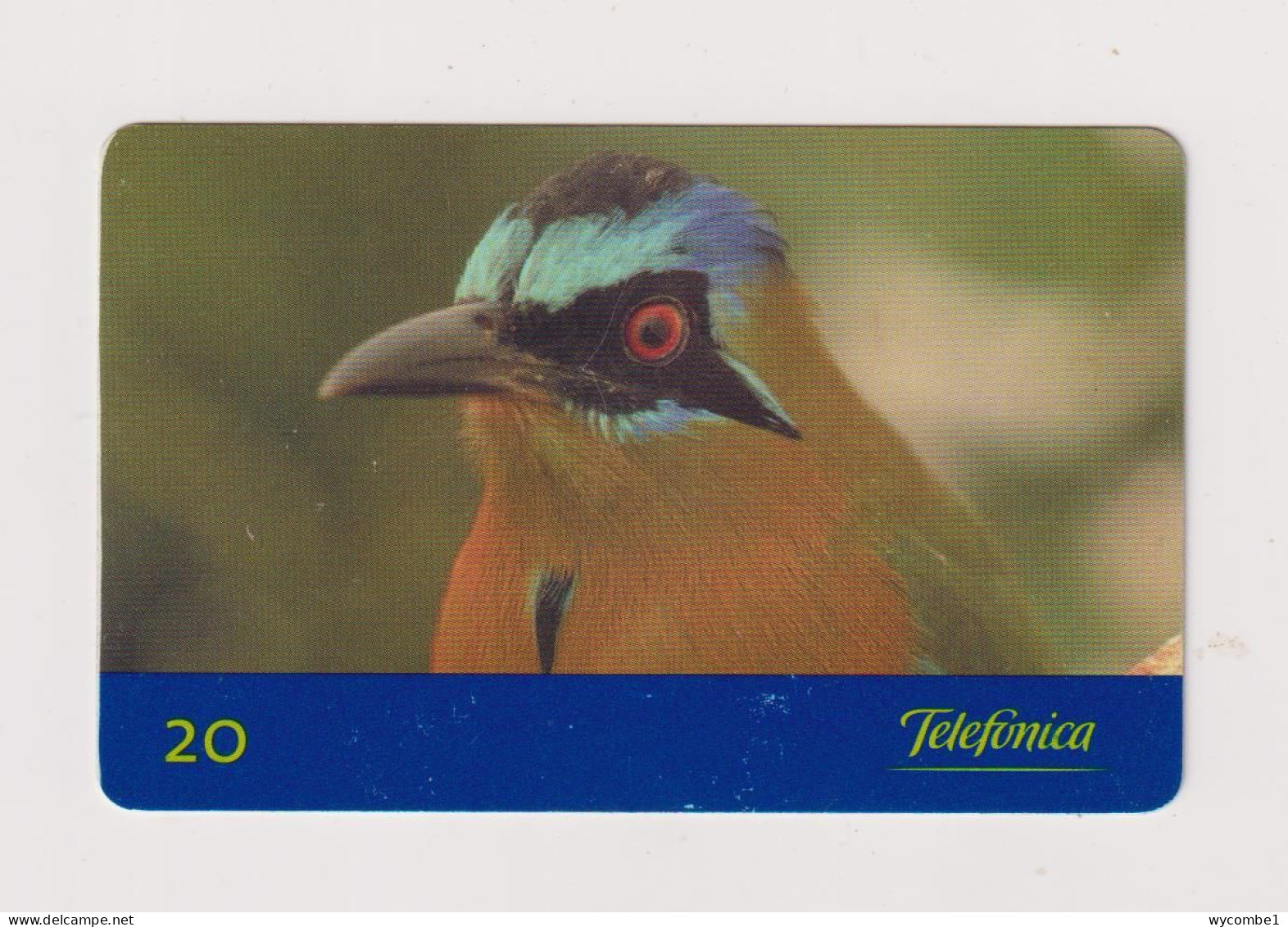 BRASIL -  Bird Inductive  Phonecard - Brésil