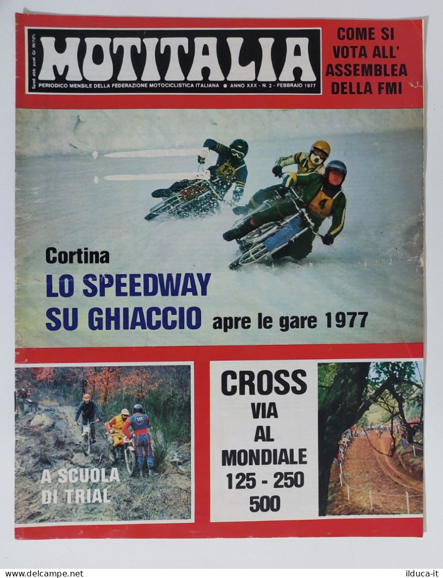 37840 MOTITALIA 1977 A. XXX N. 2 - Federazione Motociclistica Italiana - Motores