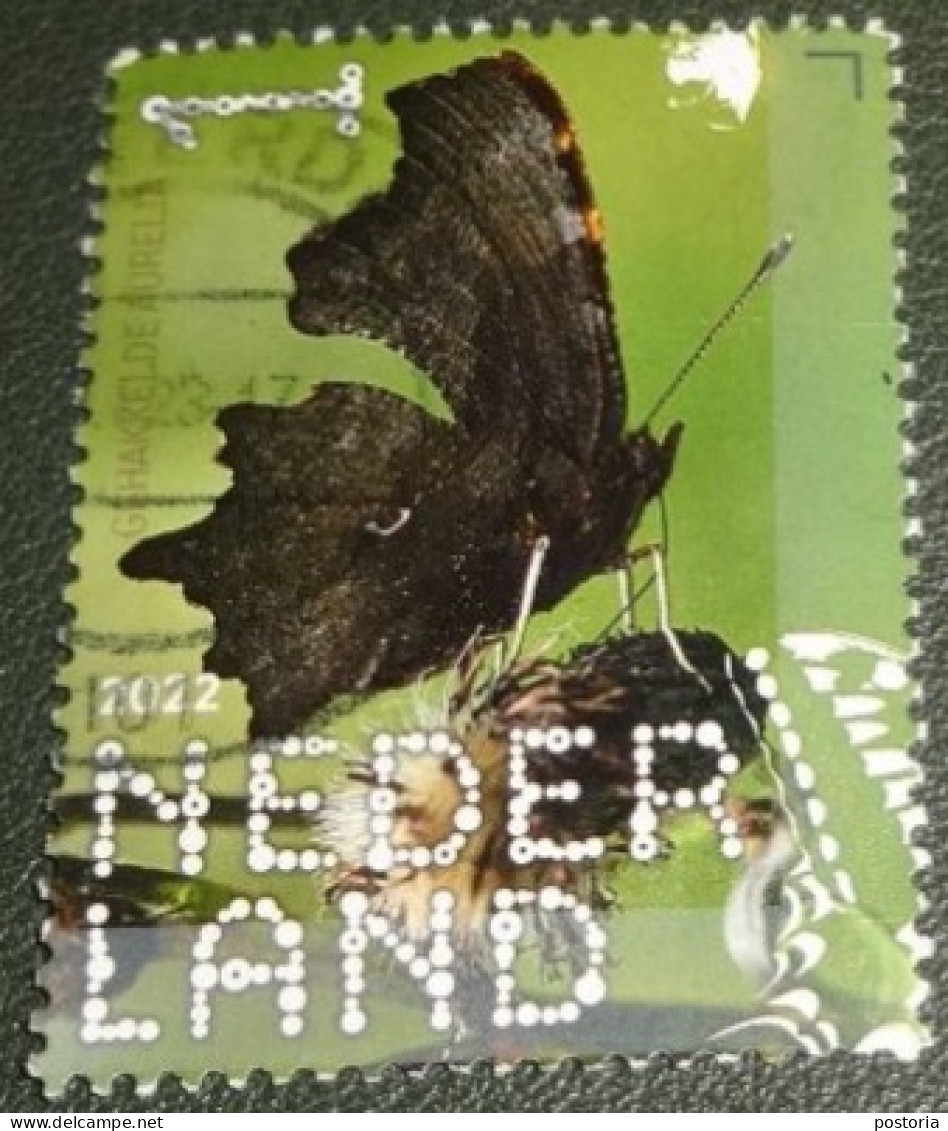 Nederland - NVPH - 4031 - 2022 - Gebruikt - Used - Beleef De Natuur - Gehakkelde Aurelia - Usados