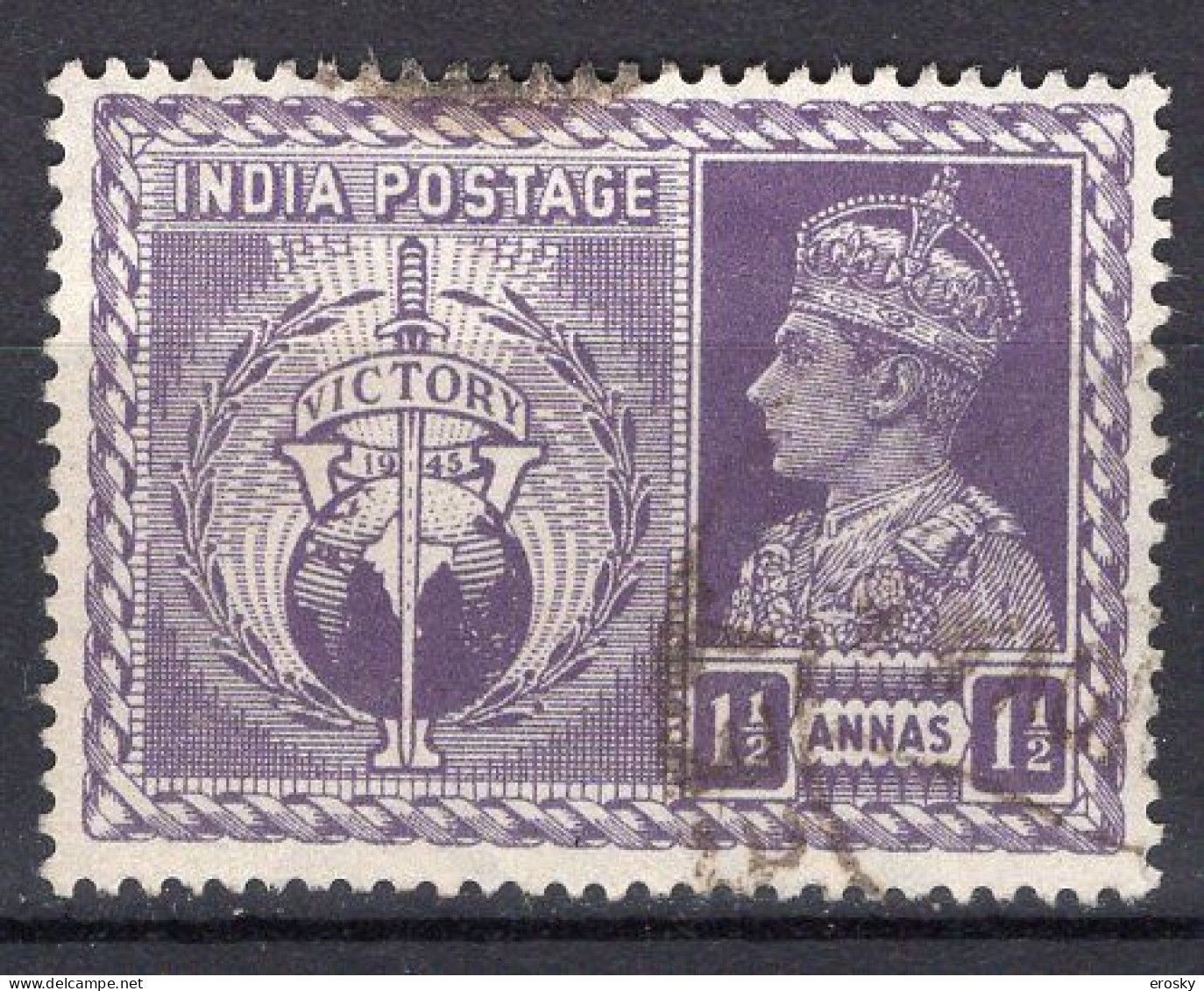 P3435 - BRITISH COLONIES INDIA Yv N°175 - 1936-47  George VI