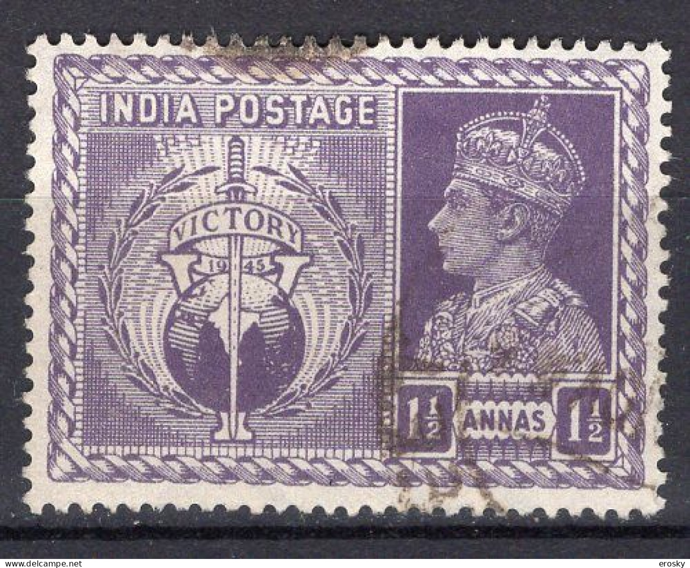 P3435 - BRITISH COLONIES INDIA Yv N°175 - 1936-47 King George VI