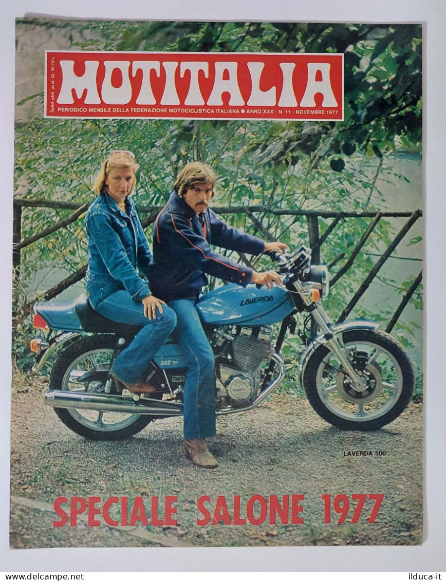 37849 MOTITALIA 1977 A. XXX N. 11 - Federazione Motociclistica Italiana - Motoren