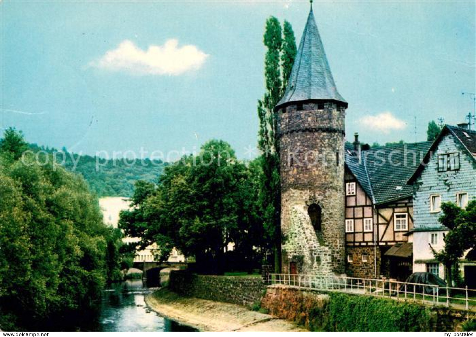 73152721 Herborn Hessen Dillturm Dill Herborn Hessen - Herborn