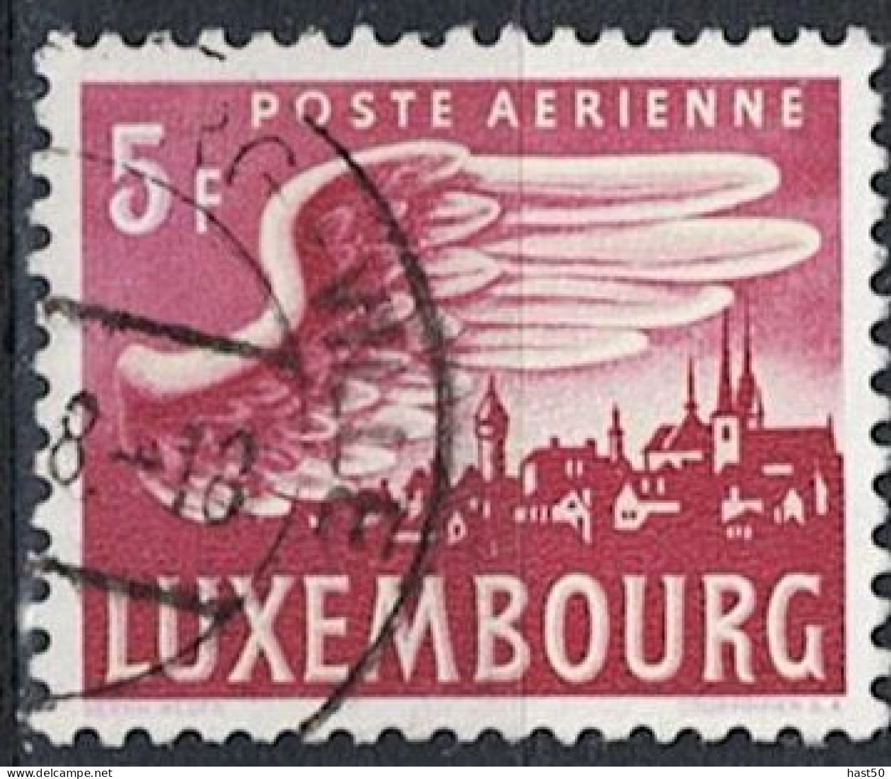 Luxemburg - Flugpostmarken (MiNr: 407) 1946 - Gest Used Obl - Gebraucht