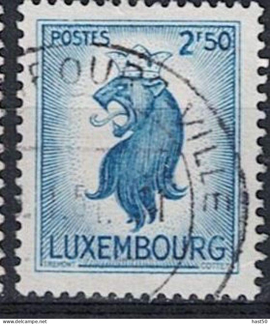 Luxemburg - Löwe (MiNr: 394) 1945 - Gest Used Obl - Gebraucht