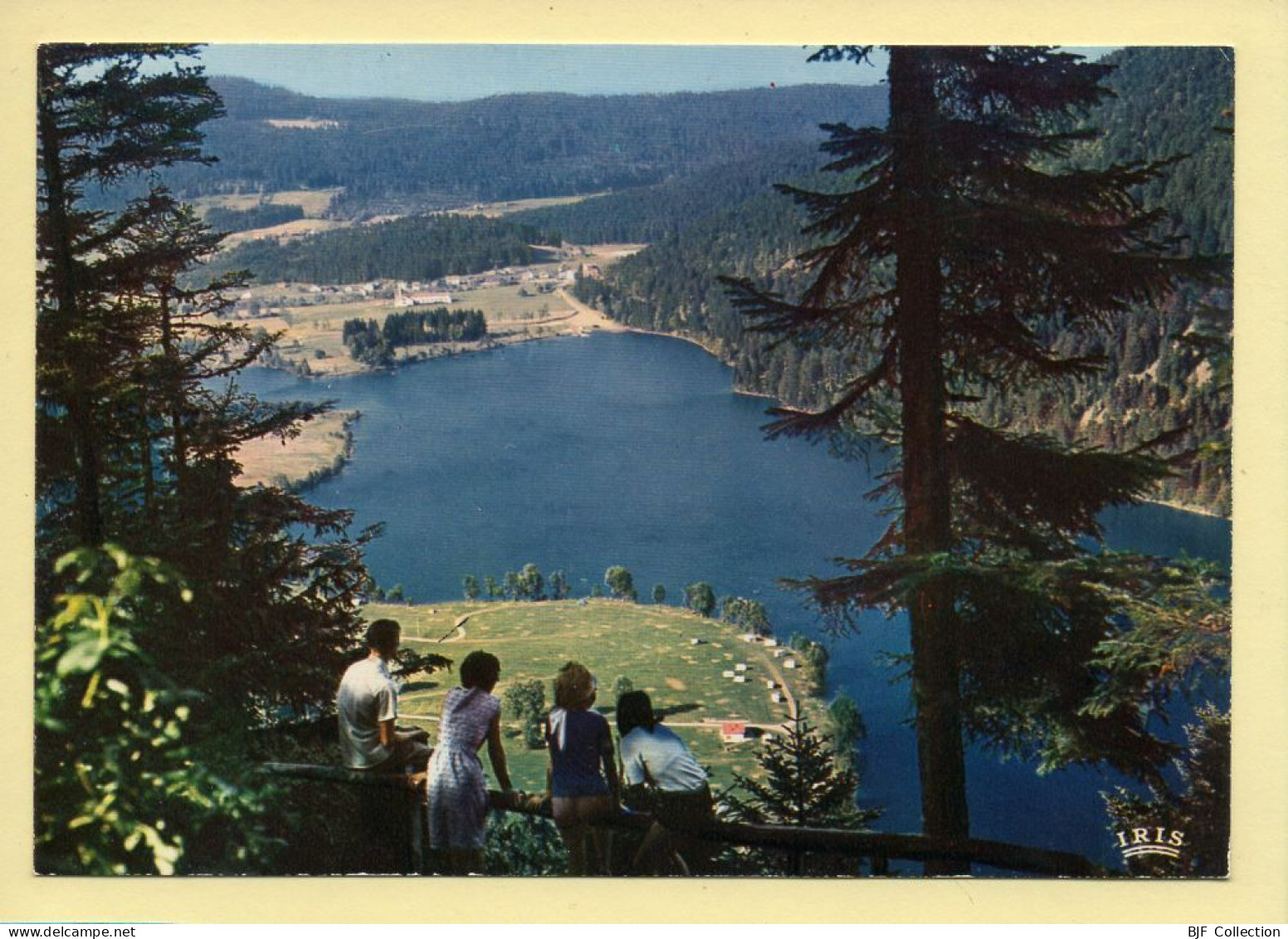 88. Le Lac De LONGEMER / Depuis La Roche Des Vieux Chevaux (animée) (voir Scan Recto/verso) - Xonrupt Longemer