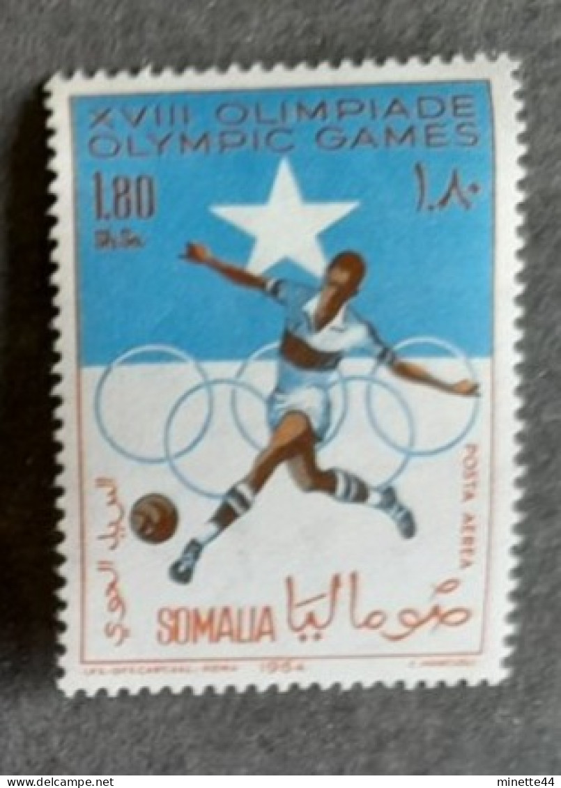 SOMALIE SOMALIA 1964  MNH**   FOOTBALL FUSSBALL SOCCER  CALCIO VOETBAL FUTBOL FUTEBOL FOOT - Nuovi