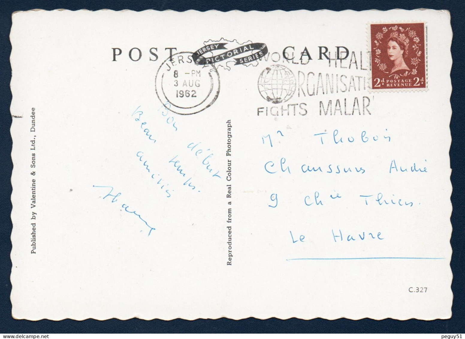 Royaume-Uni. Jersey. Multivues. Voir Description. 1962 - Other & Unclassified