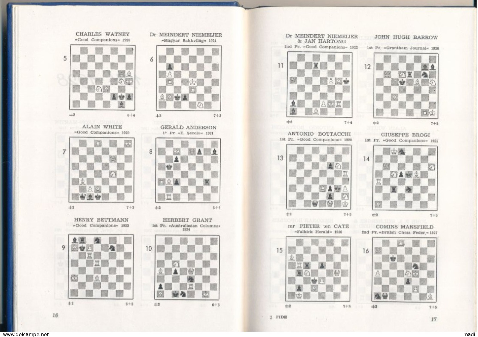Chess -  Fide Album 1 - ( 1914-1944 ) - 1971 -  SAHOVSKA NAKLADA - Sport