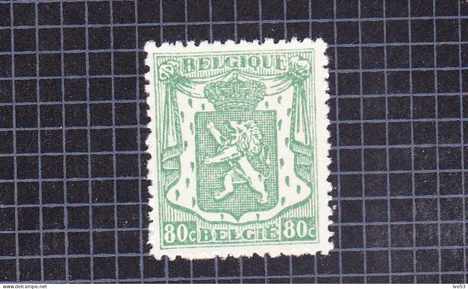 1945 Nr 713A** Zonder Scharnier.Klein Staatswapen.OBP 12,75 Euro. - 1935-1949 Piccolo Sigillo Dello Stato