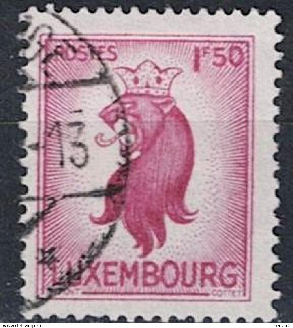 Luxemburg - Löwe (MiNr: 393) 1945 - Gest Used Obl - Used Stamps