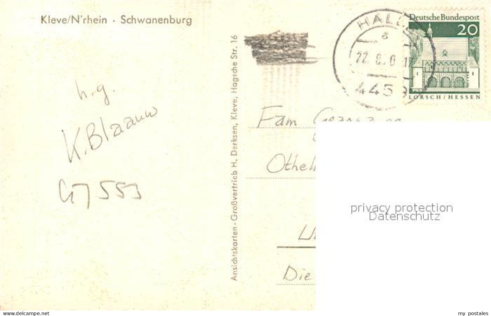 73041893 Kleve Schwanenburg Kleve - Kleve