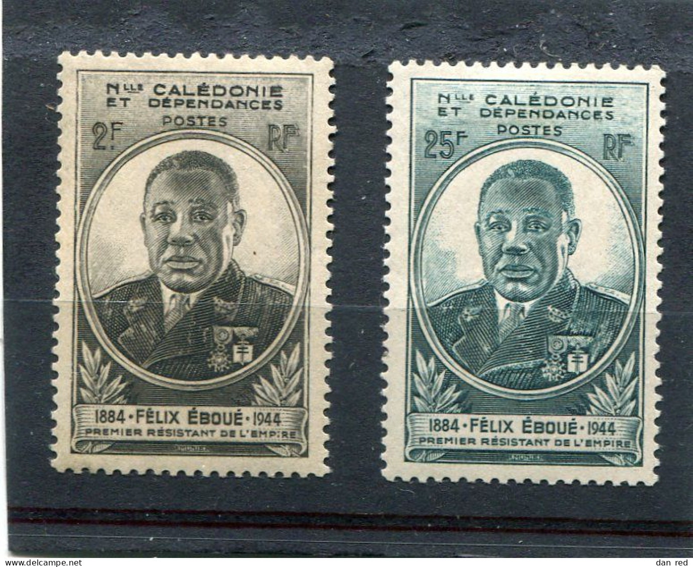 NOUVELLE CALEDONIE  N°  257 Et 258 *  (Y&T)  (Neuf Charnière) - Nuovi