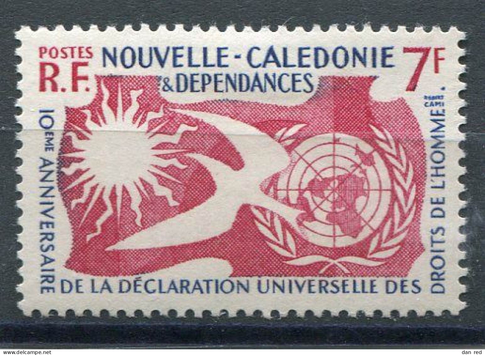 NOUVELLE CALEDONIE  N°  290 *  (Y&T)  (Neuf Charnière) - Neufs